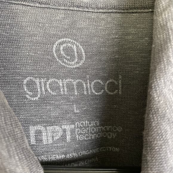 Gramicci NPT Hemp Cotton Shirt Mens Large Gray Short Sleeve Button Up Casual - Picture 7 of 8